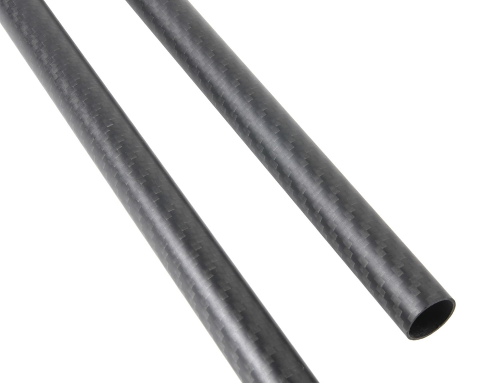 High strength Carbon Fiber Tube 18mmx16mm,3K Roll Wrapped Tube Twill Matte Finish