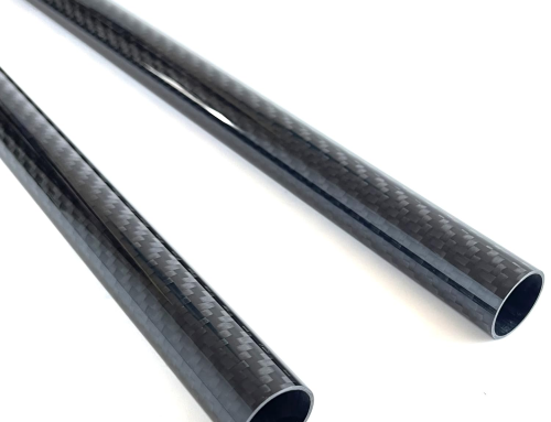 High strength Carbon Fiber Tube 20mmx18mm,3K Roll Wrapped Tube Twill Glossy Finish