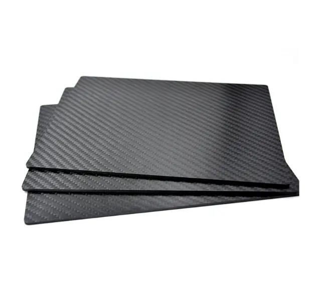 Jacquard Twill 3K Carbon Fiber Panels for Toys and UAV Components – Custom CNC Cutting (1)