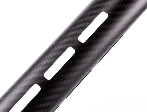 Lightweight CNC Carbon Fiber Round Tubes for Robotics & Automation
