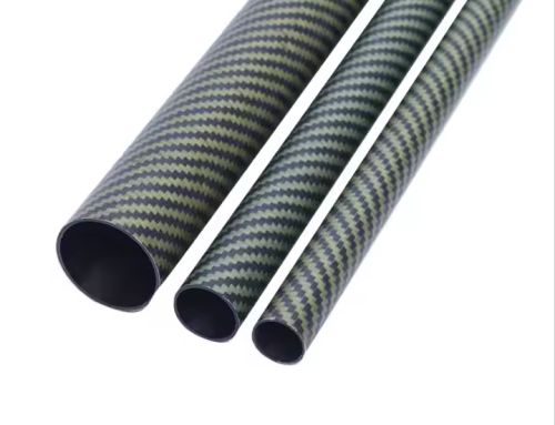 Lightweight and Durable Carbon Fiber Kevlar Round Tubing