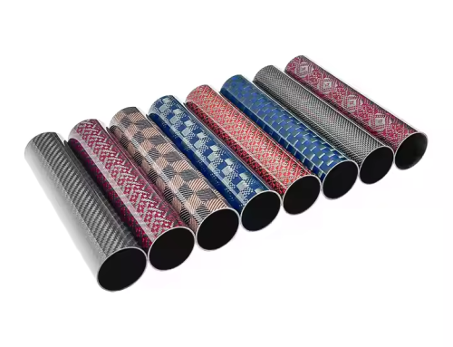 New Arrival Aramid Surface Carbon Fiber Tube – Lightweight & High Strength, Custom Diameter