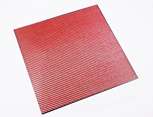 Premium Quality of Glossy & Matte Red Colored Carbon Fiber Flat Plates ( Cloned )