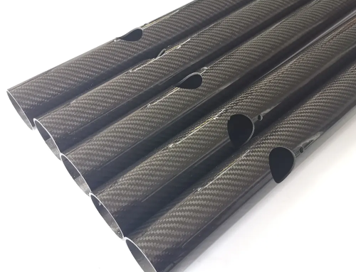 Tailored CNC Carbon Fiber Round Tubes for Mechanical and Structural Use