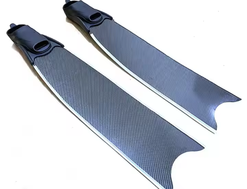 Wholesale 820mm Carbon Fiber Long Blade Fins for Freediving and Scuba Use