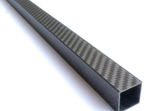 20×20mm Carbon Fiber Square Tube,3K Twill Matte Finish
