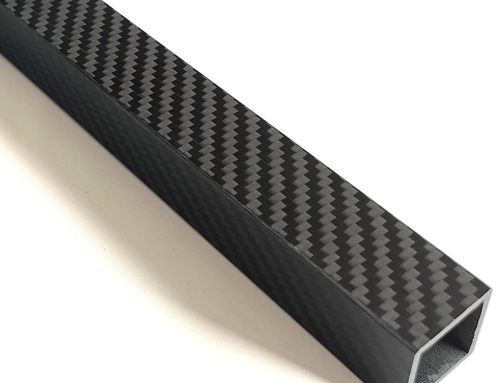 25x25mm Carbon Fiber Square Tube,3K Twill Matte Finish
