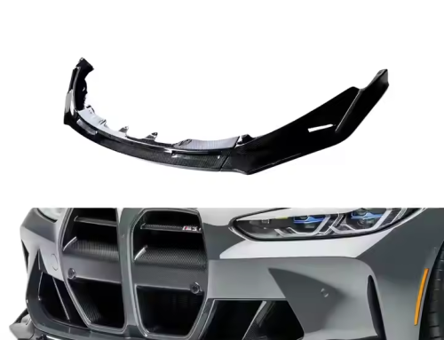 3pcs/set Carbon Fiber Front Spoiler Lip for BMW 3 Series G80 M3 Coupe 2-Door 2021-2022