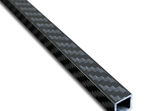8x8mm 3K Carbon Fiber Square Tube with Twill Matte Finish