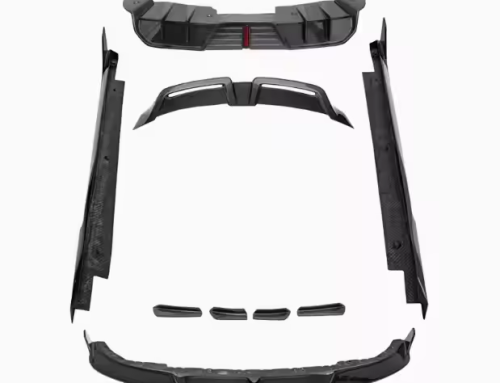 BMW i4 G26 2022+ Dry Carbon Fiber Exterior Kit by CMST – Lightweight Performance Parts