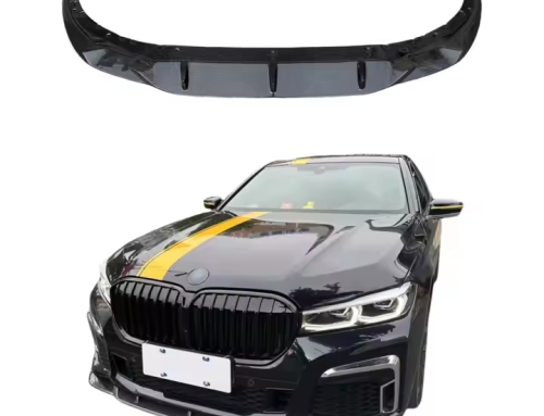 Carbon Fiber Front Splitter Lip for BMW 7 Series G12 LCI 730i 740i M760 – Sporty Upgrade