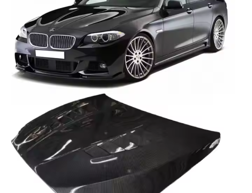 Carbon Fiber Front Spoiler for BMW 5 Series G30 – Fits Front Bumper & Body Kit Upgrade