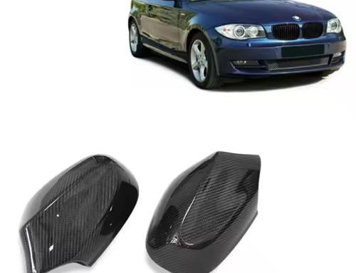 Carbon Fiber Replacement Side Mirror Cover for BMW 1 Series E87 E88 E82 E81 2010 2011