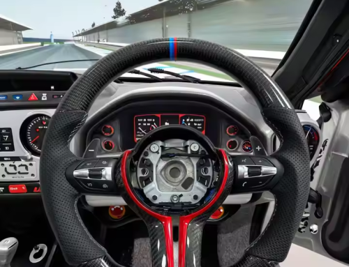 Modified Carbon Fiber Steering Wheel for BMW 1234567 Series and X1–X6 (F-Chassis)