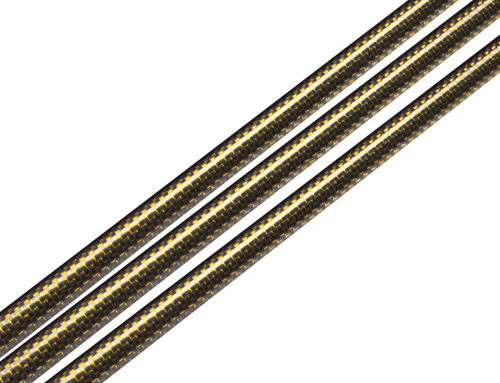 New Design Multicolor Glossy Carbon Fiber Round Tubes