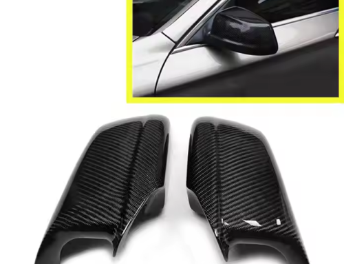 OEM Style Carbon Fiber Side Mirror Covers for BMW 5 & 7 Series F10 F11 F18 F01 F02 F07 GT 2013+