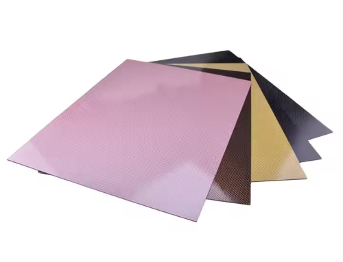 Precision Cut Colored Carbon Fiber Sheets – Multiple Thicknesses