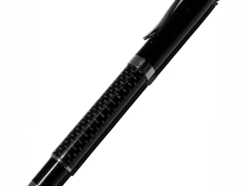 Luxury Carbon Fiber Ballpoint Pen – Perfect Gift for Business Professionals