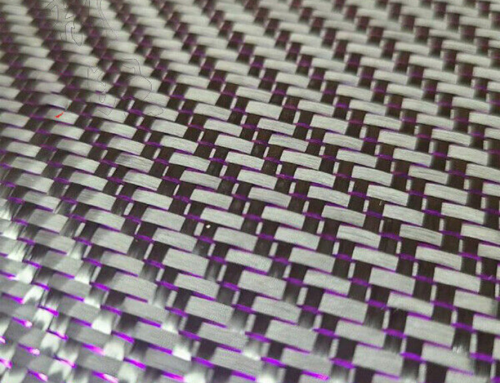 3K Plain purple+silver Carbon Fiber Plate