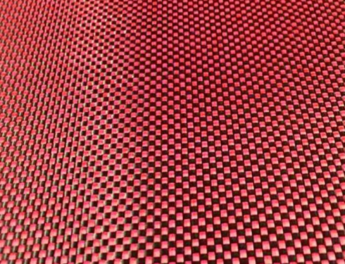 3K plain weave carbon fiber red aramid sheet