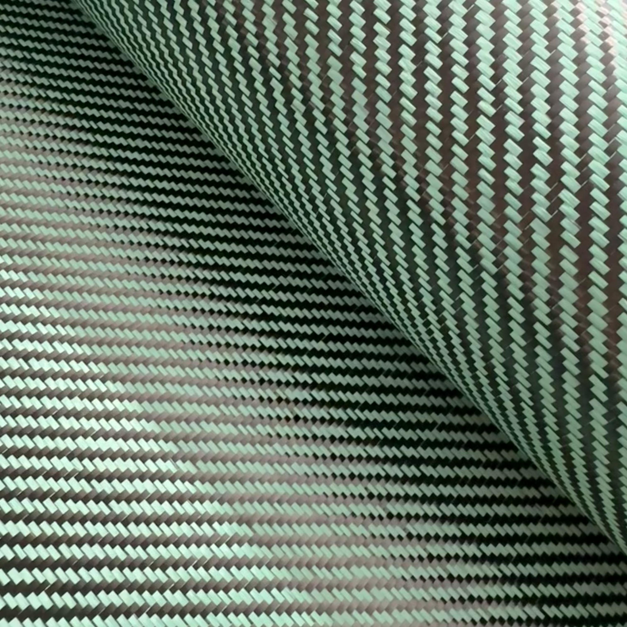 3K twill carbon fiber green aramid sheet (2)
