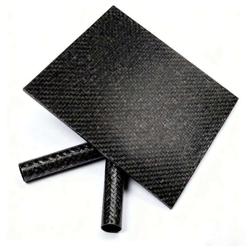 High-Strength Custom Carbon Fiber Sheets & Woven Tubes (4)