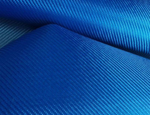 3K twill weave blue fiberglass sheet