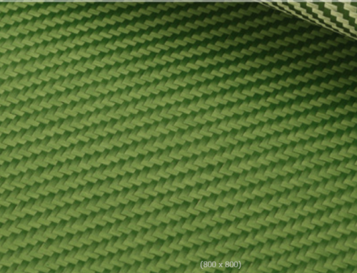 3K twill weave green carbon fiber sheet/plate