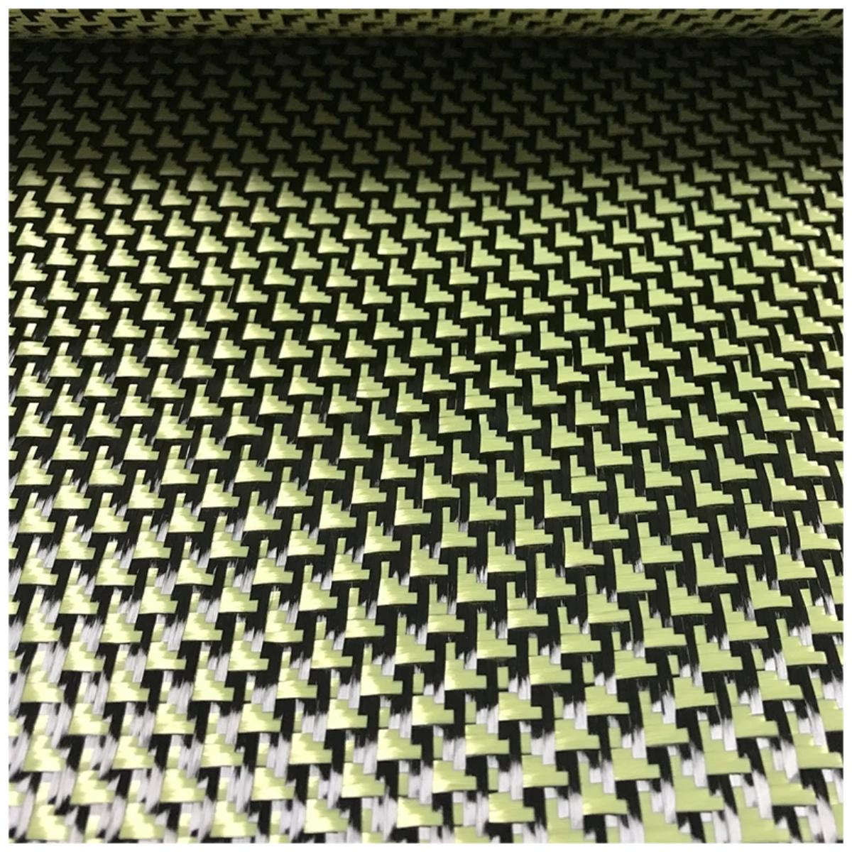 Fighter jet-shaped carbon fiber and yellow aramid sheet (1)
