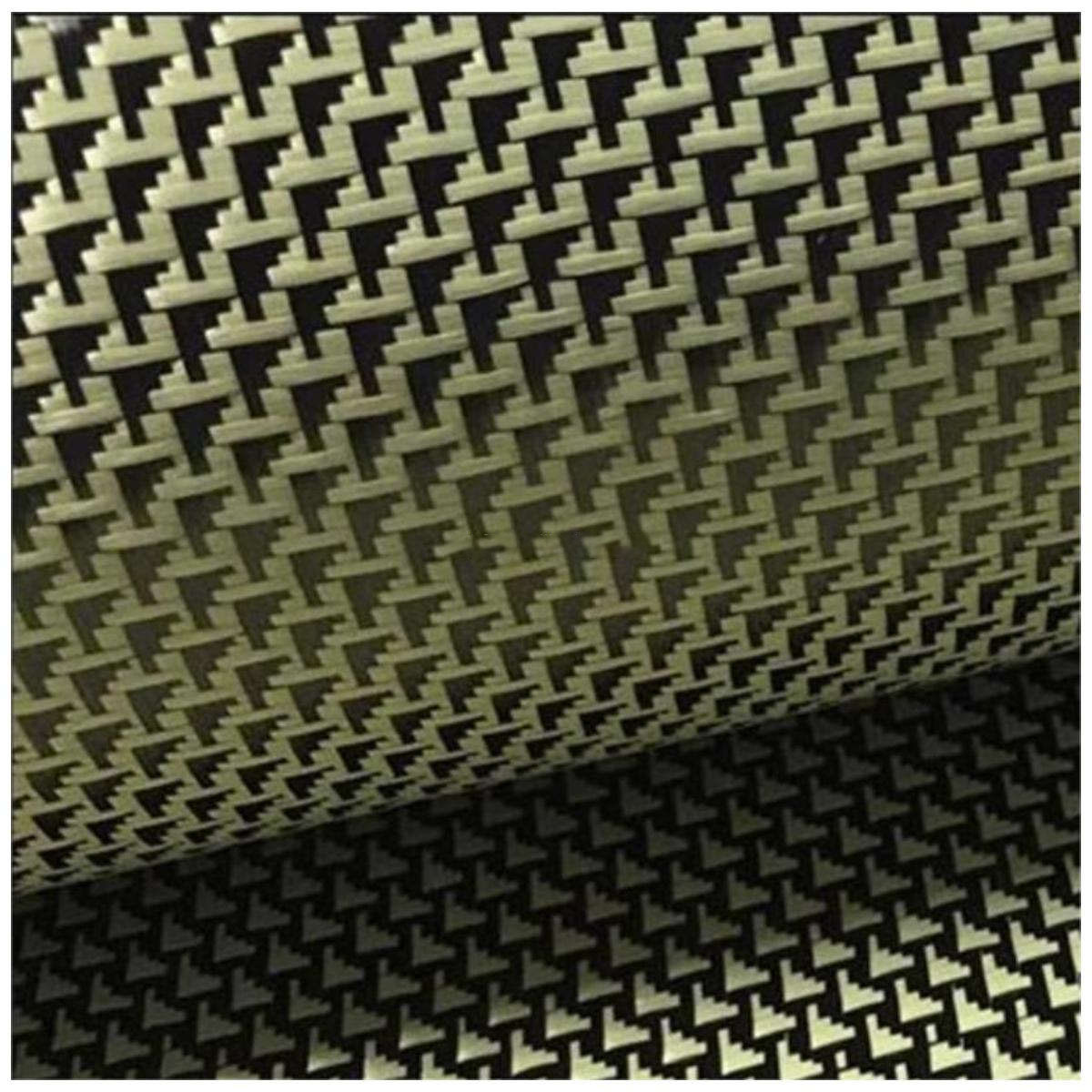Fighter jet-shaped carbon fiber and yellow aramid sheet (4)