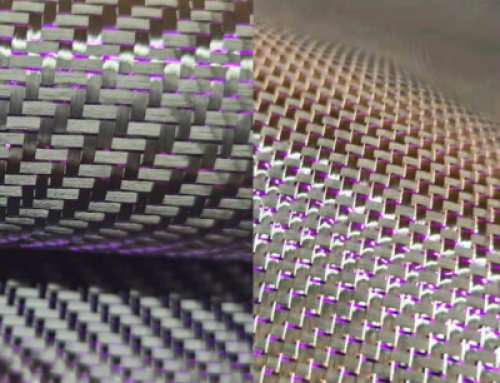 Twill 3K purple silk carbon fiber sheet