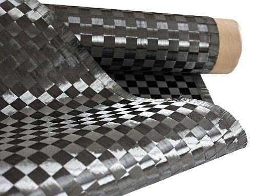 100g Stretch Plain Woven Carbon Fiber Fabric