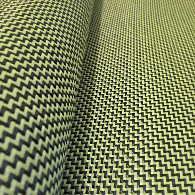 200G Carbon Aramid Hybrid Twill Fabric (2)