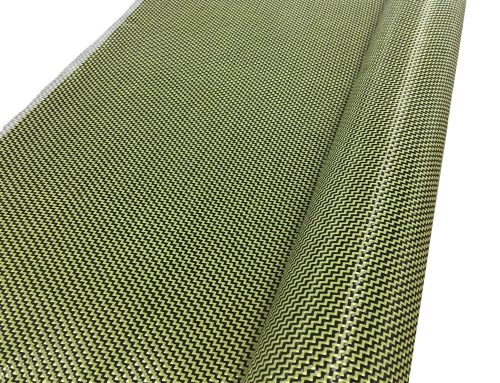 200G Carbon Aramid Hybrid Twill Fabric