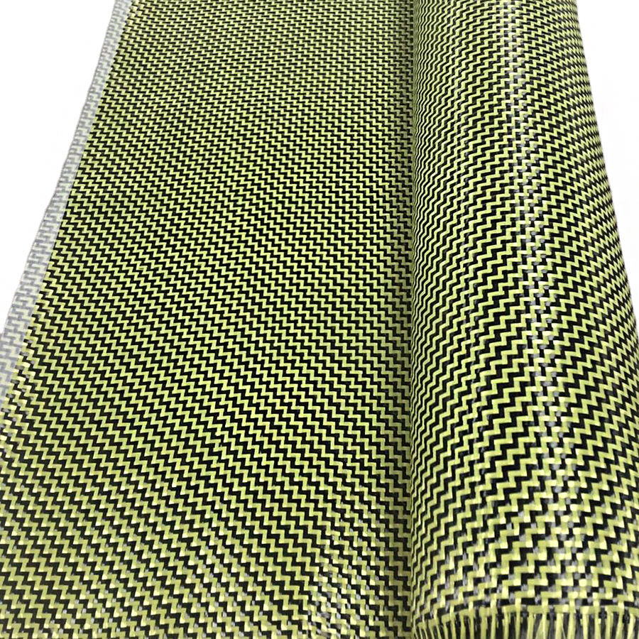 200G Carbon Aramid Hybrid Twill Fabric (6)