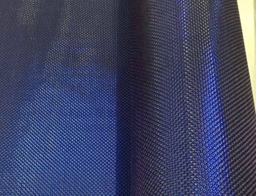 3K Blue Glitter Carbon Fiber Fabric Twill Weave Cloth