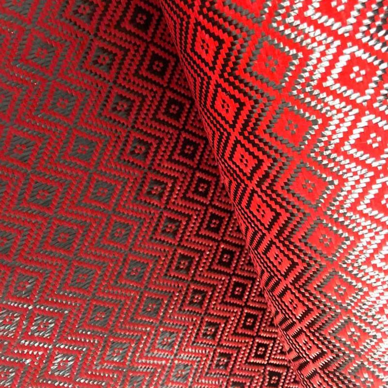 3K Carbon Color Aramid Hybrid Fiber Fabric (1)