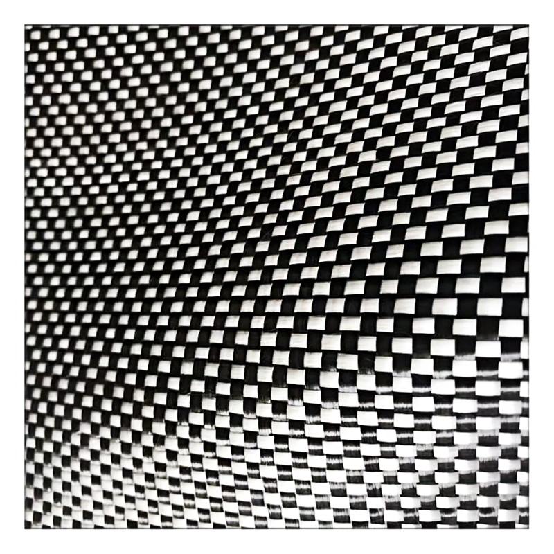 3K Plain Weave Fiberglass Carbon Fiber Hybrid Fabric (4)