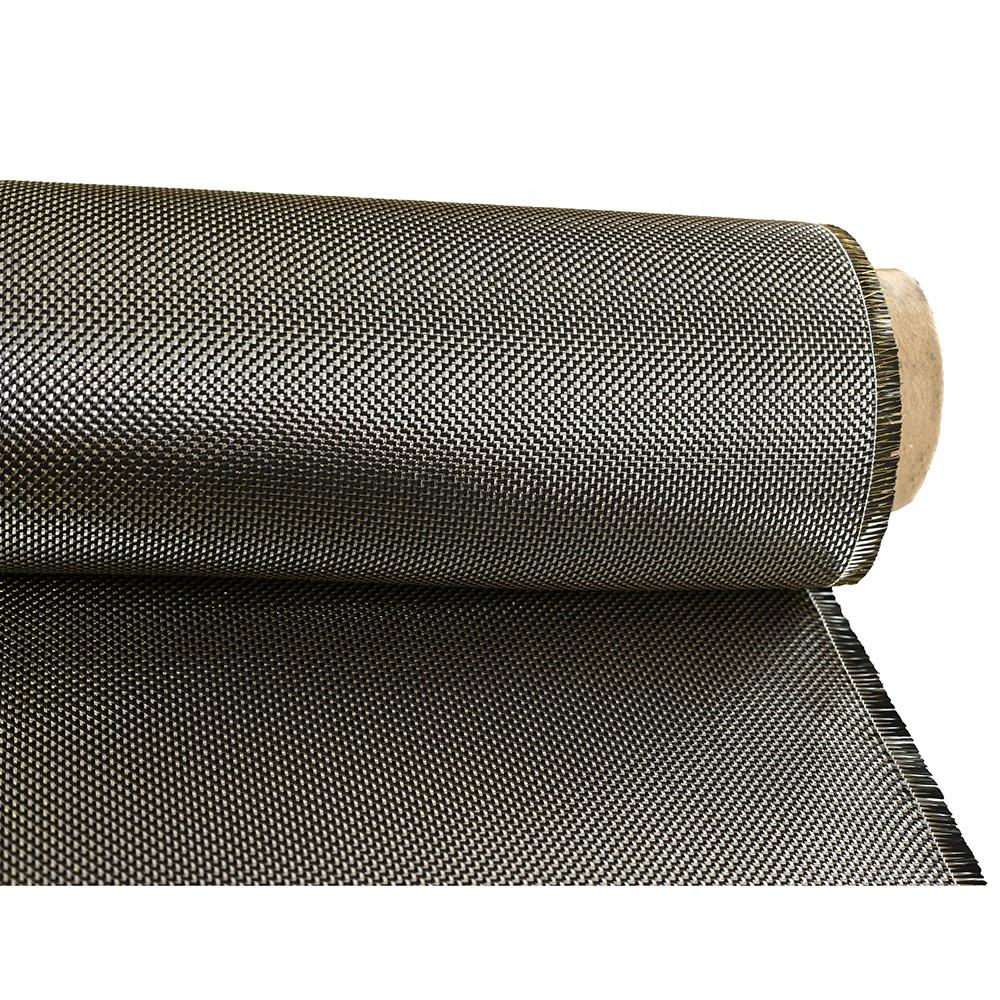Black Glitter Carbon Fiber Fabric Metallic Woven (1)