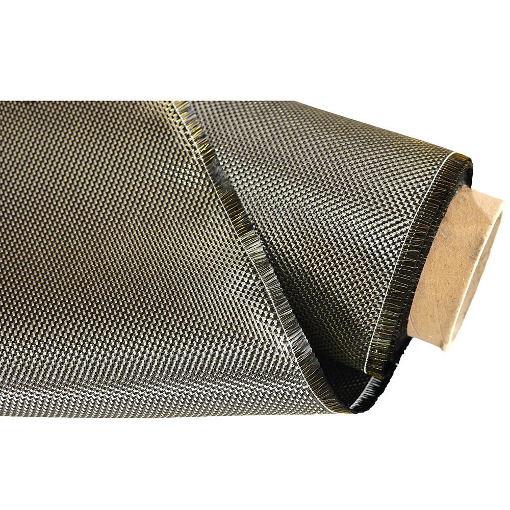 Black Glitter Carbon Fiber Fabric Metallic Woven (2)