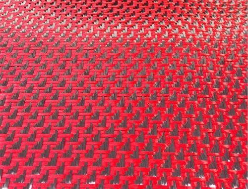 Colorful Carbon Aramid Jacquard Fabric