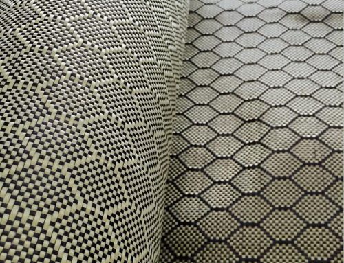 Customized Jacquard Carbon Aramid Hybrid Fabric