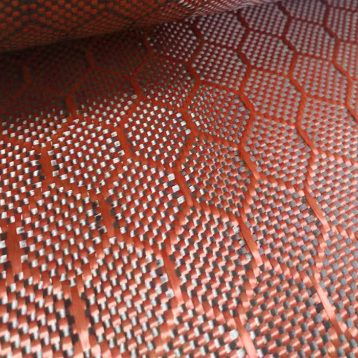 Diamond Aramid Carbon Fiber Honeycomb Woven Fabric (4)
