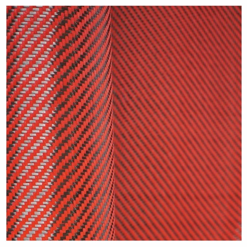 Eco-Friendly Customized 3K Twill Carbon Fiber Hybrid Woven Fabric (2)