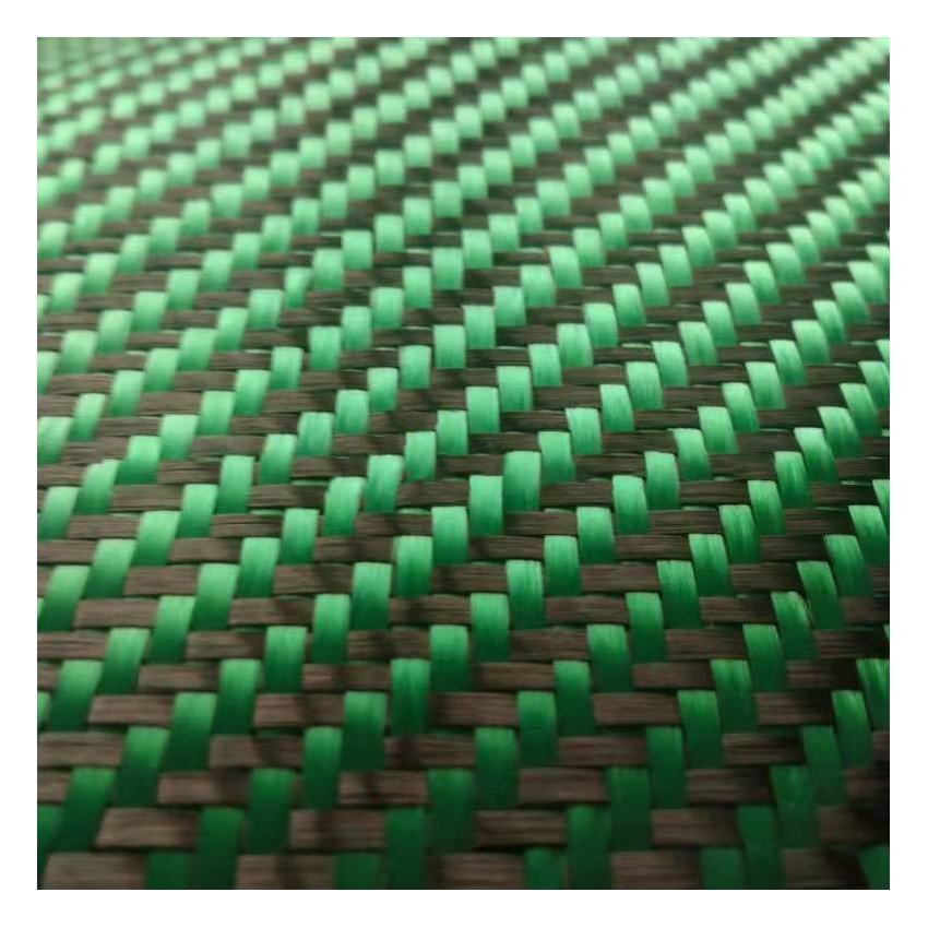 Eco-Friendly Customized 3K Twill Carbon Fiber Hybrid Woven Fabric (4)