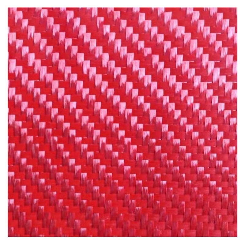 Red Twill Woven Fabric Flame Retardant Aramid Fiber (1)