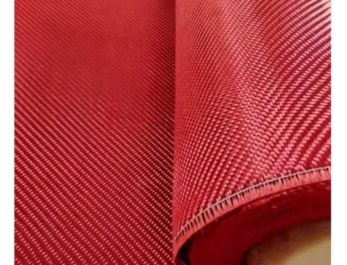 Red Twill Woven Fabric Flame Retardant Aramid Fiber
