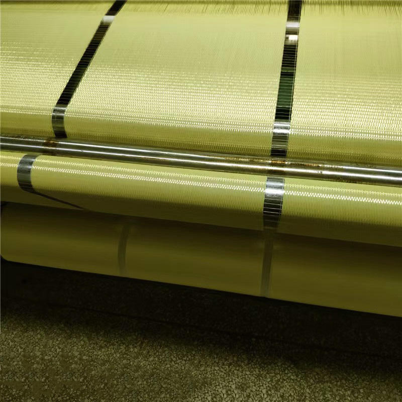 Unidirectional Aramid Fiber Cloth Yellow Aramid Fabric Flame (2)