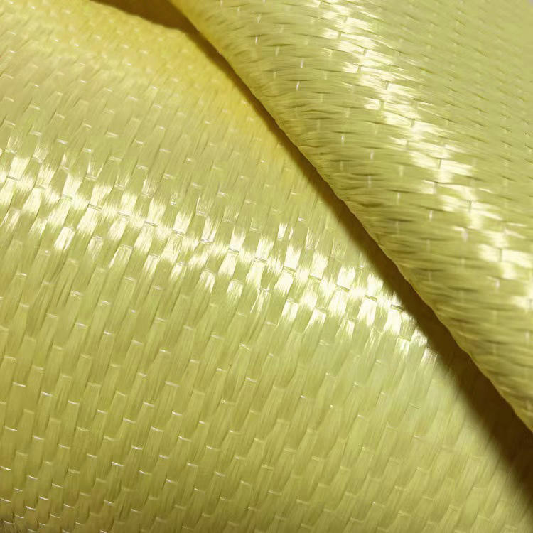 Unidirectional Aramid Fiber Cloth Yellow Aramid Fabric Flame (4)