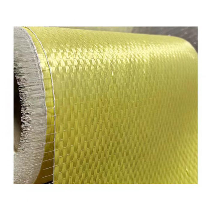 Unidirectional Aramid Fiber Cloth Yellow Aramid Fabric Flame (5)